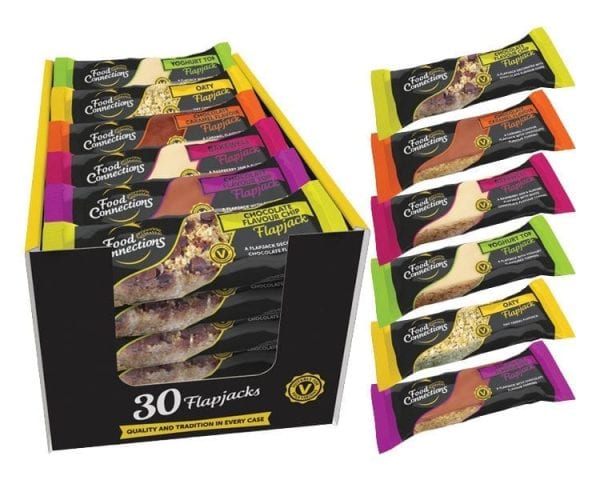 Food Connections Flapjacks Luxury Mixed Selection 30x100g