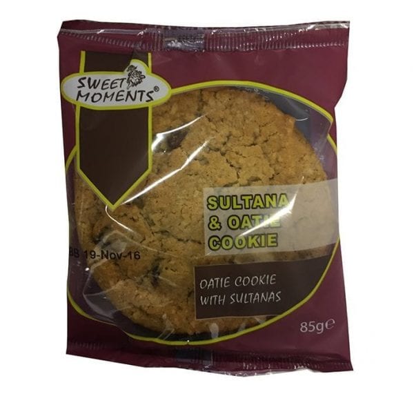 Sweet Moments Oat & Sultana Cookie 12x85g