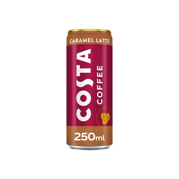 Costa Caramel Latte 12x250ml Templeman