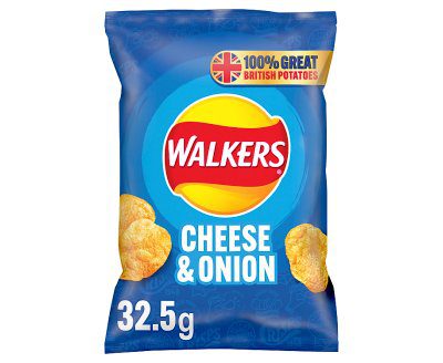 Walkers Cheese & Onion 32x32.5g