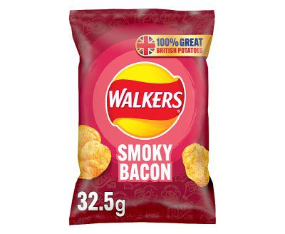 Walkers Smokey Bacon 32x32.5g