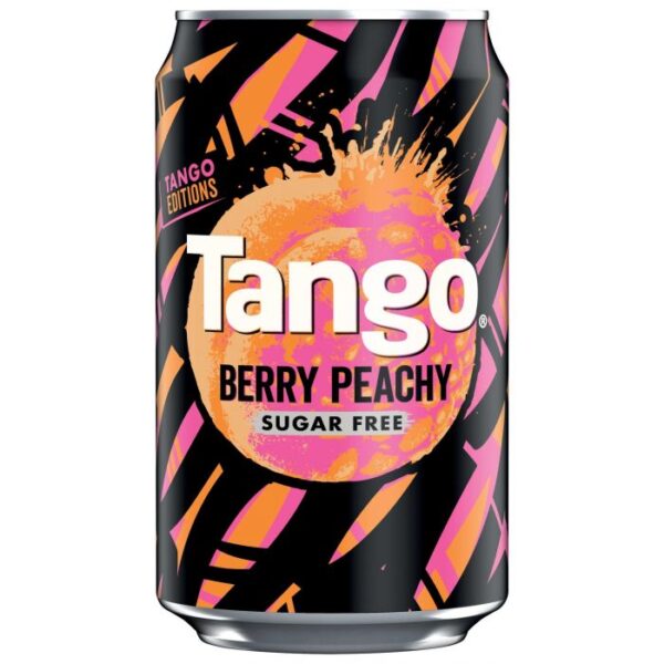 Tango Peachy Sugar Free 24x330ml