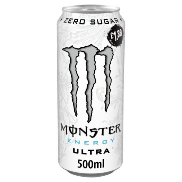 Monster Ultra White 12x500ml PMP £1.39