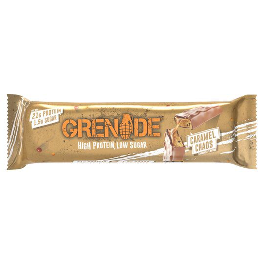 Grenade Caramel Chaos Protein Bar 12x60g