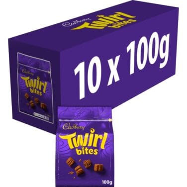 Cadburys Twirl Bites 10x100g