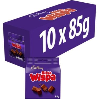 ***** Cadburys Bitsa Wispa 10x85g *****