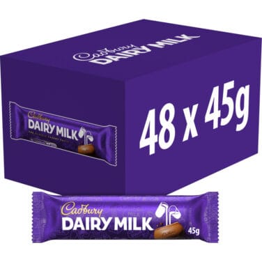 Cadburys Dairy Milk 48x45g