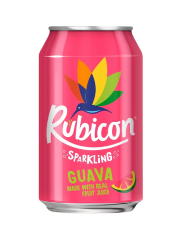 Rubicon Sparkling Guava 24x330ml cans