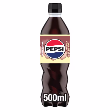 Pepsi Cream Soda Zero 12x500ml Bottles