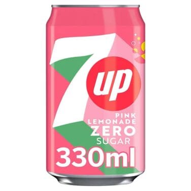 7-Up Zero Pink Lemonade 24x330ml