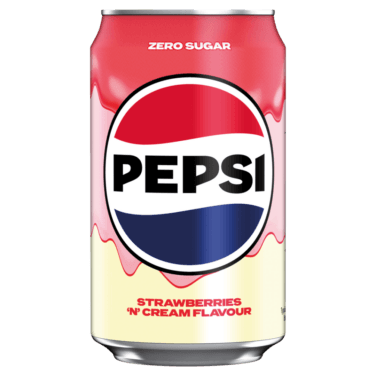 Pepsi Strawberries N Cream Zero 24x330ml