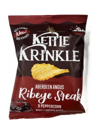 Kettle Crisps Aberdeen Angus Ribeye Steak Ridge Cut 18x40g