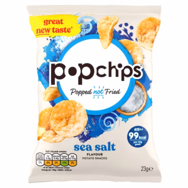 Popchips Sea Salt 24x23g
