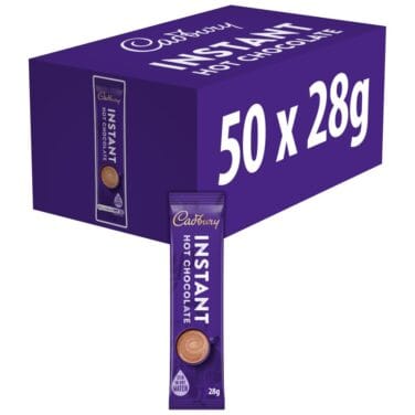 Cadburys Instant Hot Chocolate Sticks 50x28g
