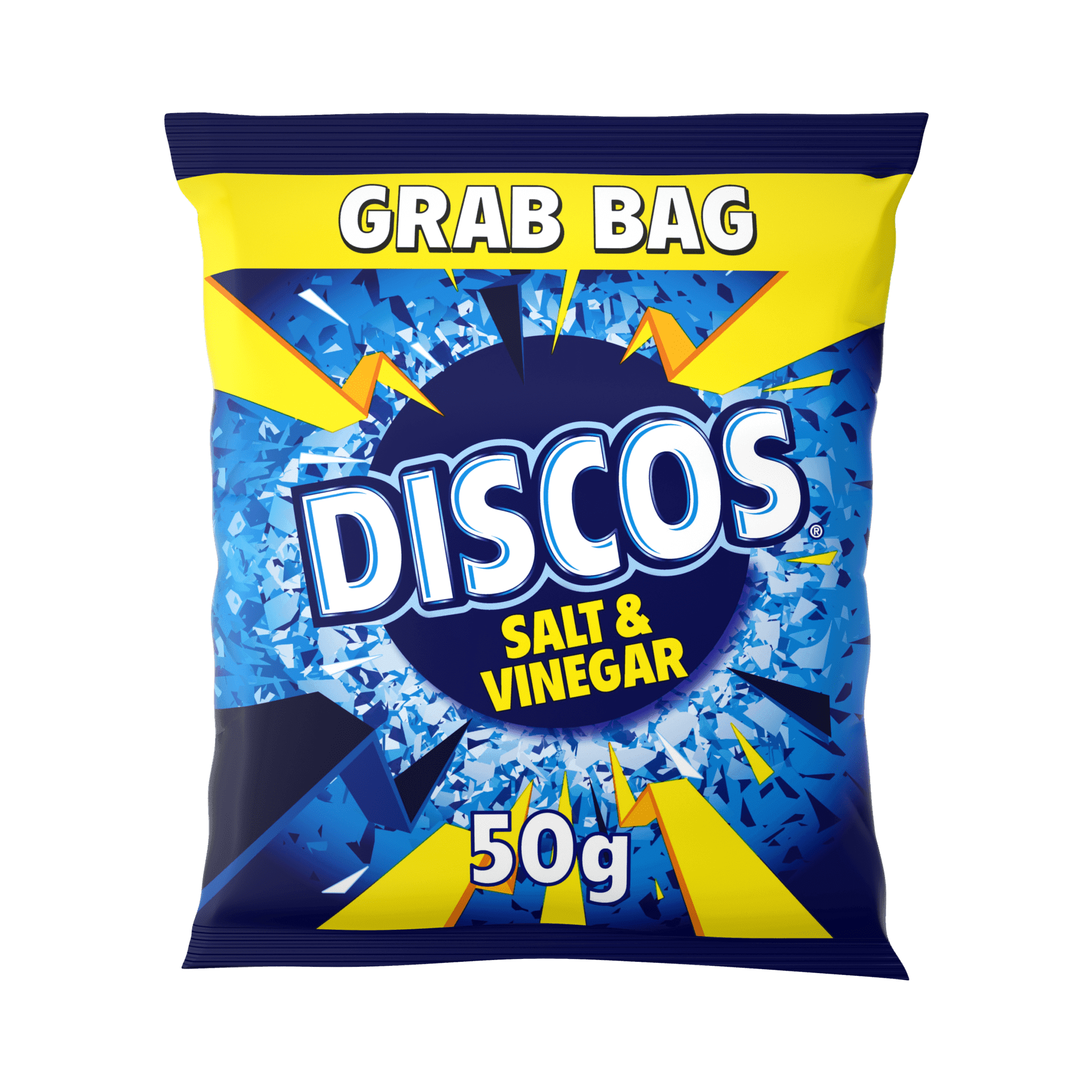 Discos Salt & Vinegar Grab Bags 28x50g