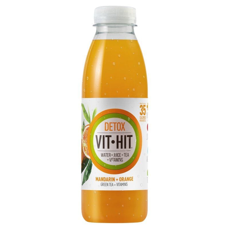 Vit Hit Detox Mandarin & Orange 12x500ml