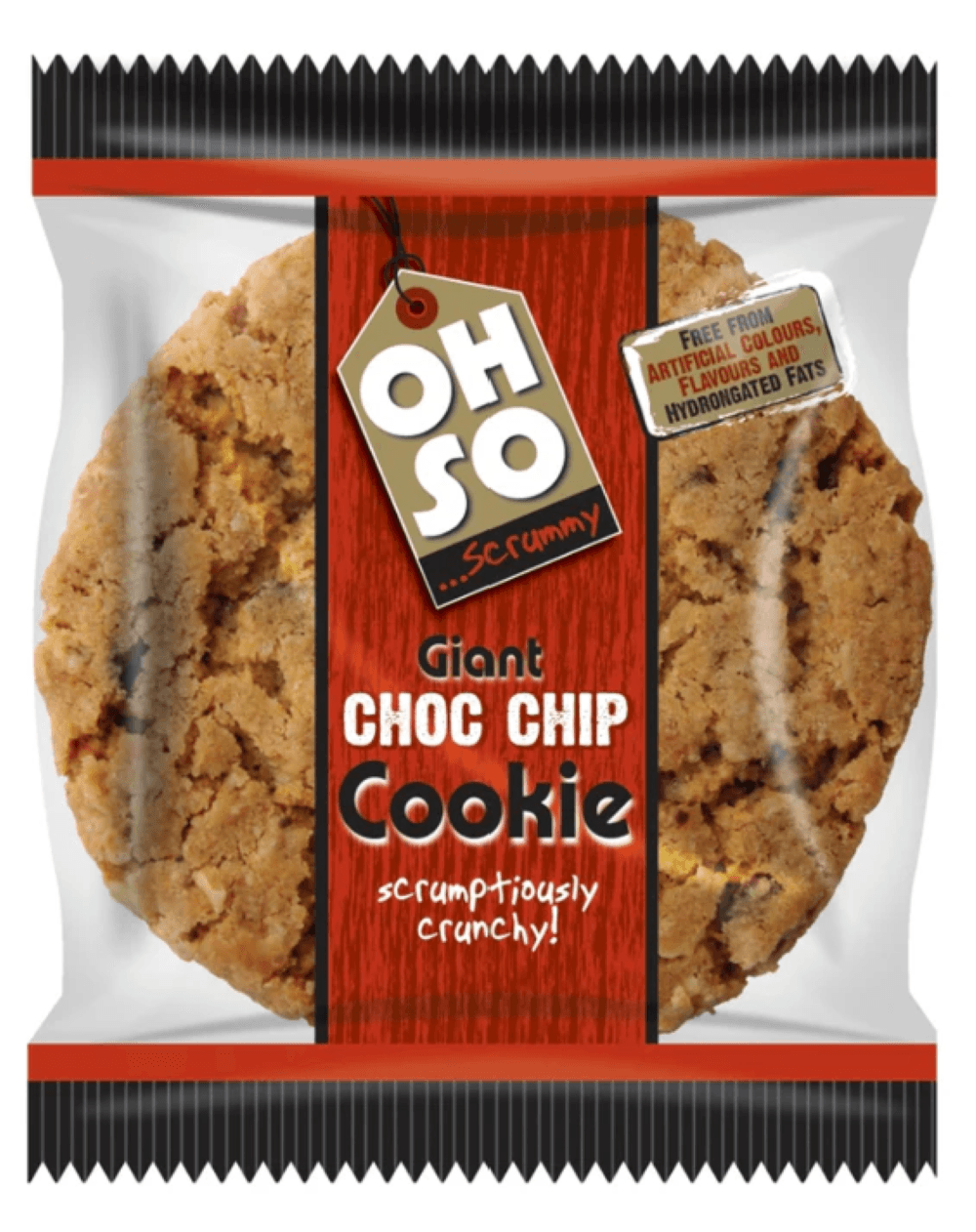 OH SO Scrummy Giant Choc Chip Cookie 18x55g