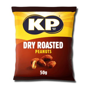 KP Dry Roasted Peanuts 24x50g