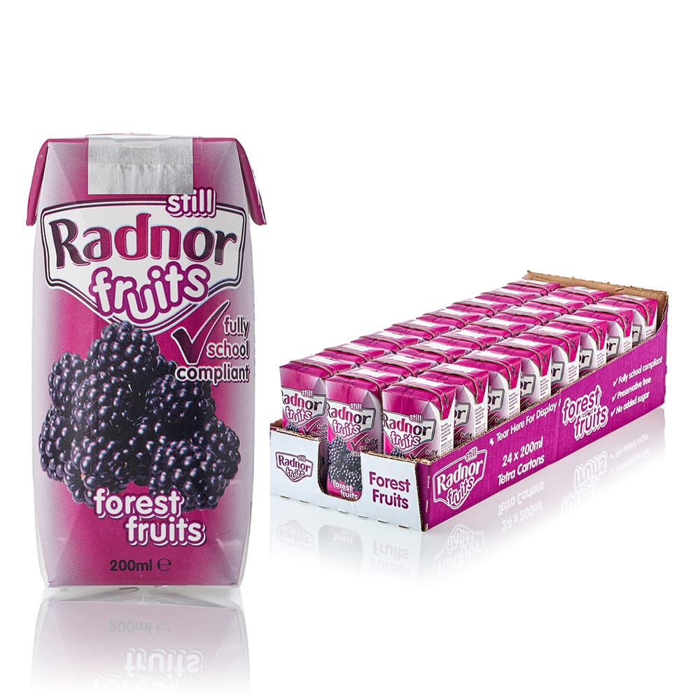 Radnor Forest Fruits Juice Carton 24x200ml