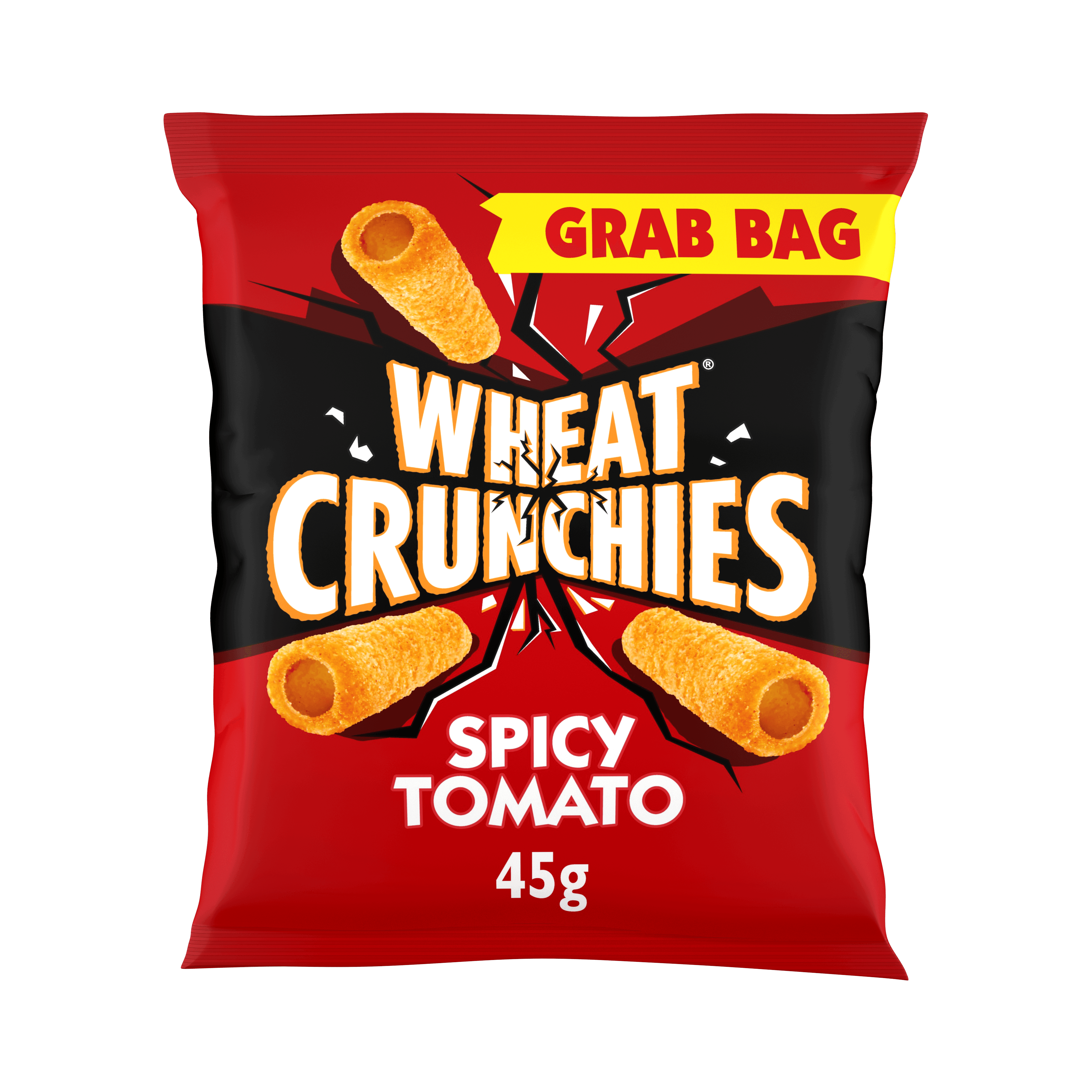 GRAB BAG Wheat Crunchies Spicy Tomato 32x45g