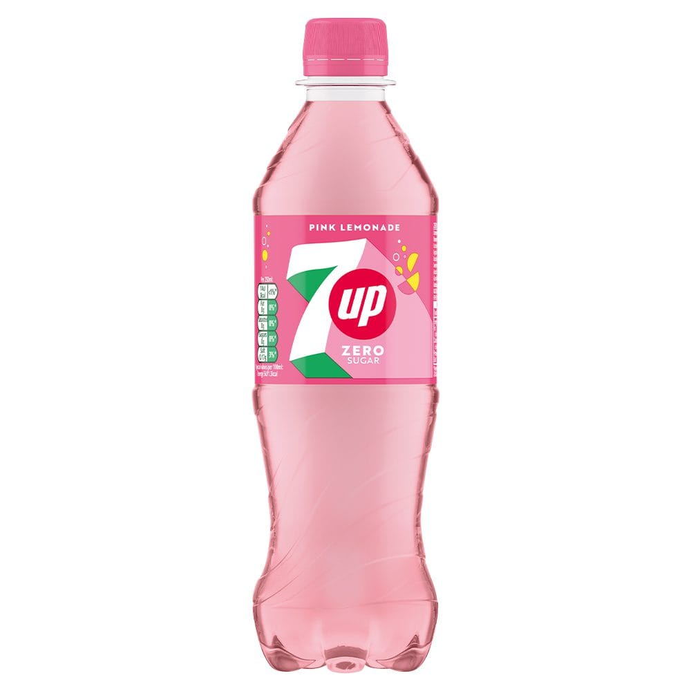 7-Up Zero PINK LEMONADE (GB) 24x500ml