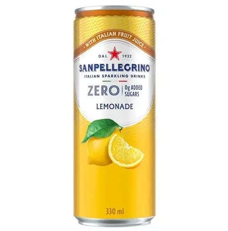 ***** San Pellegrino ZERO Limonata (Lemon) 12x330ml *****