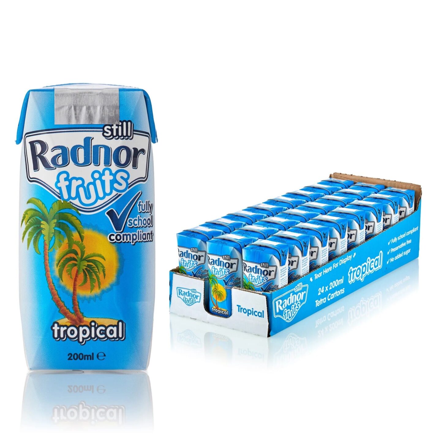 Radnor Tropical Juice Carton 24x200ml