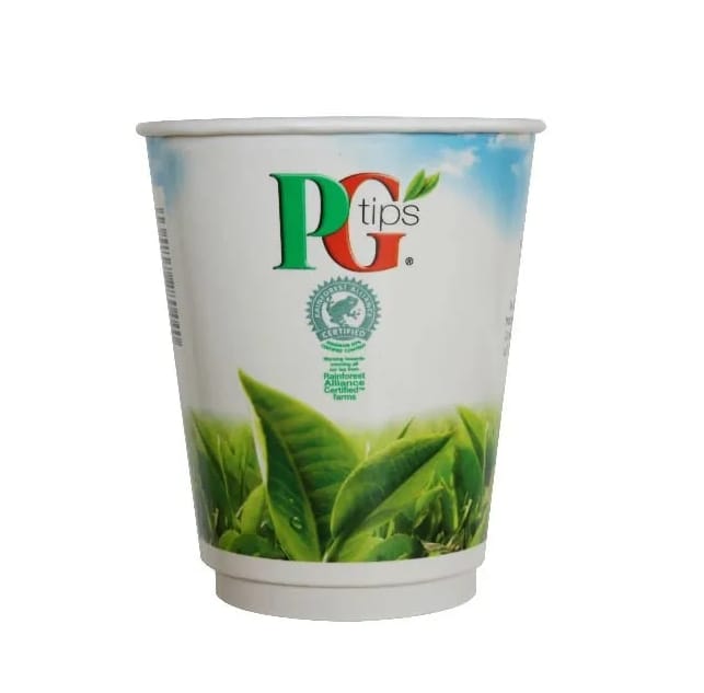 E/C Incup PG Tips Tagged White (12x25cups)