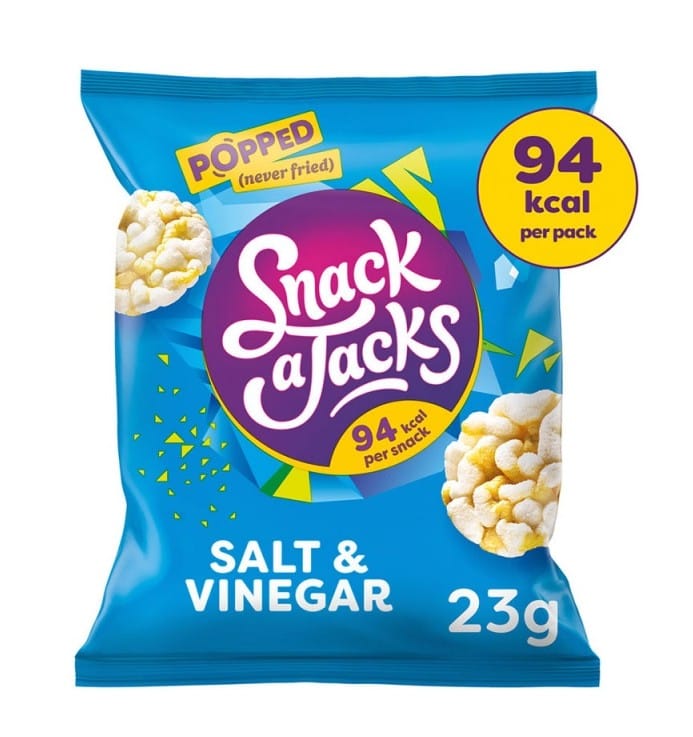 Snack A Jacks Salt & Vinegar 24x23g