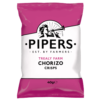 Pipers Crisps Trealy Farm Chorizo 24x40g