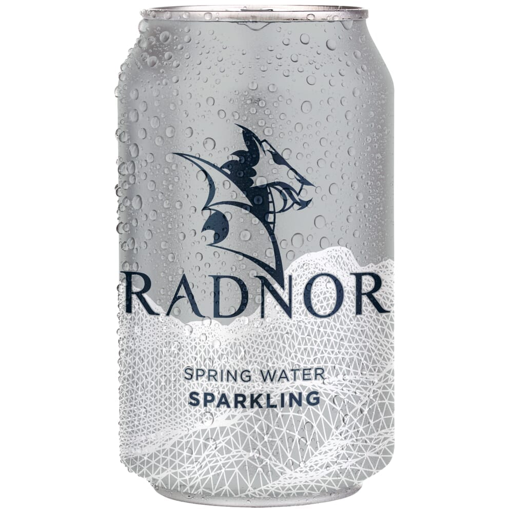 Radnor Hills Spring Water Sparkling (Cans) 24x330ml