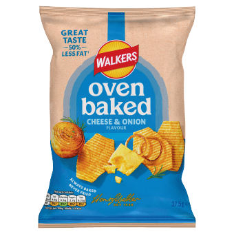 Walkers Baked Cheese & Onion 32x37.5g
