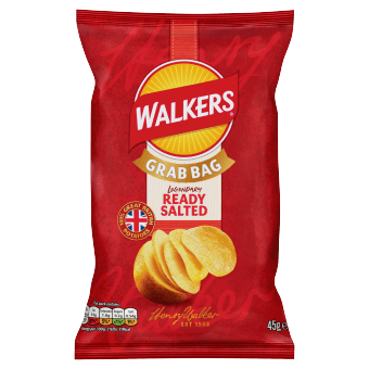 Walkers Grab Bag Ready Salted 32x45g