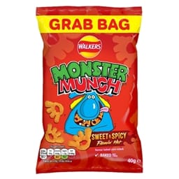 Monster Munch Grab Bag Sweet & Spicy Flamin' Hot 35x40g