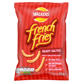Walkers French Fries Ready Salted 32x21g
