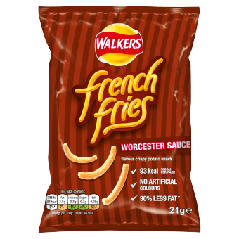 Walkers French Fries Worcester Sauce 32x21g