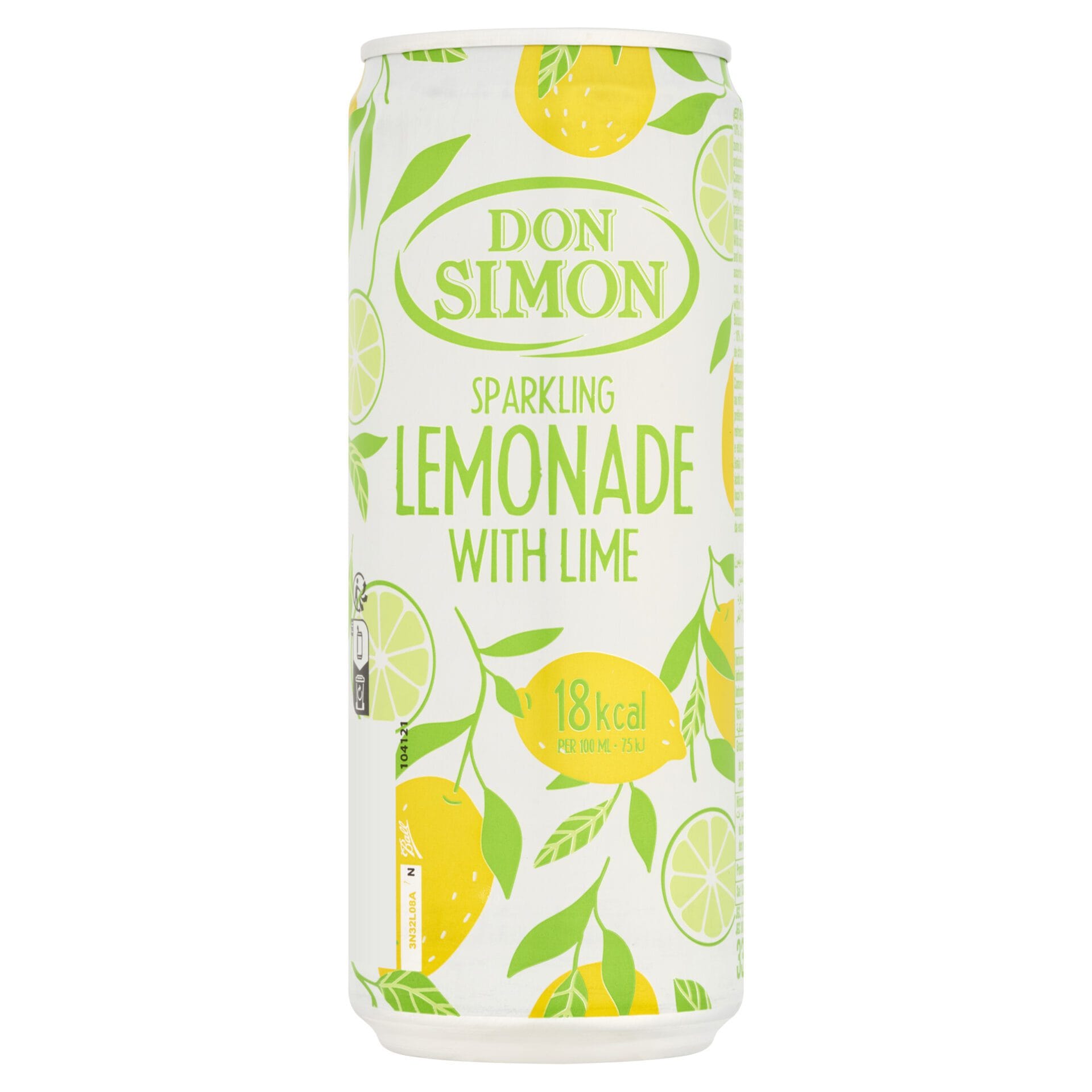 DON SIMON Sparkling Lemonade with Lime 12x330ml