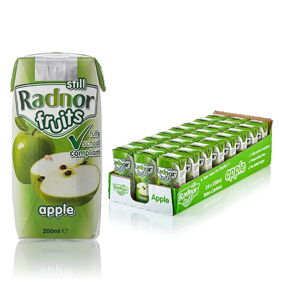 Radnor Apple Juice Carton 24x200ml