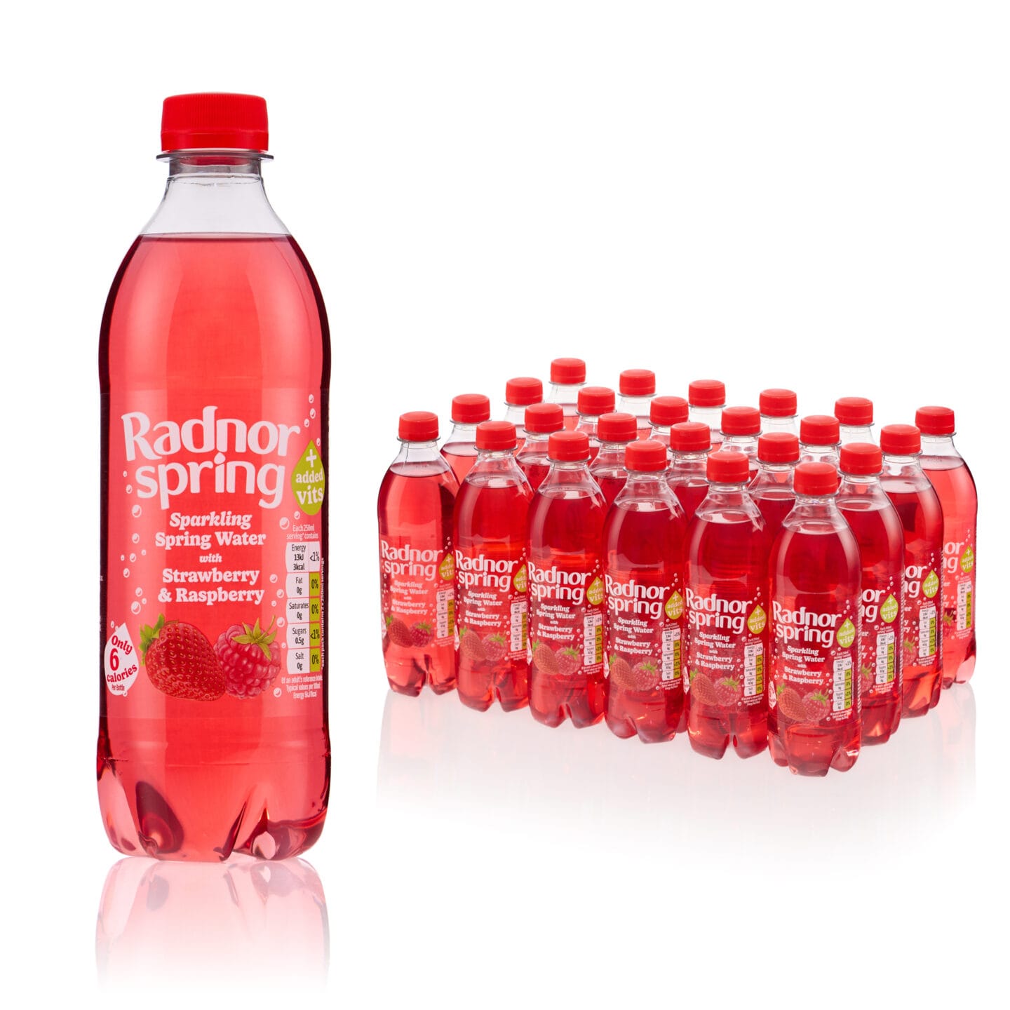 Radnor SPRING Strawberry & Raspberry 24x500ml