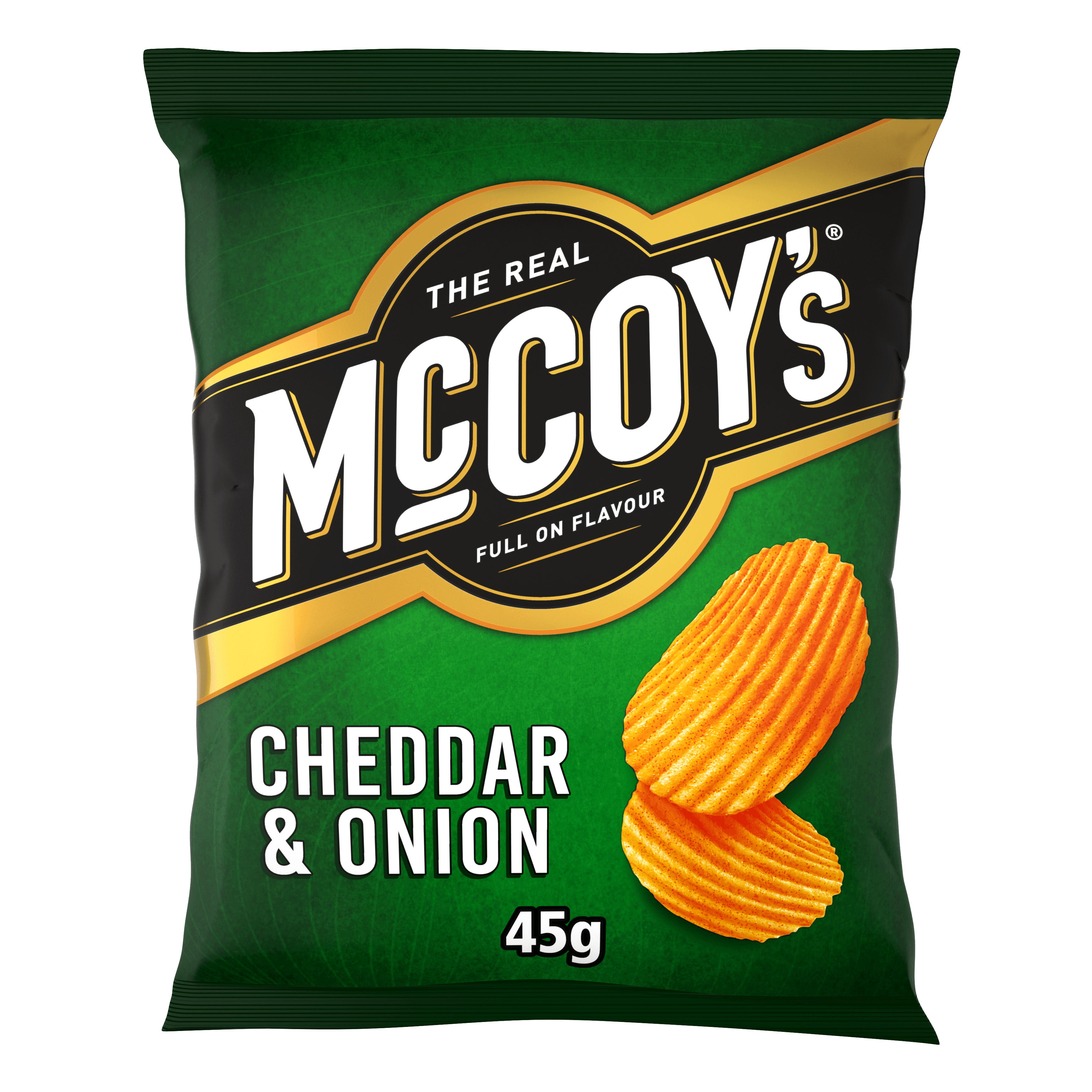 McCoys Cheddar & Onion 36x45g