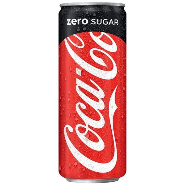 Coke Zero Irish 24x330ml (Slim Line Can)