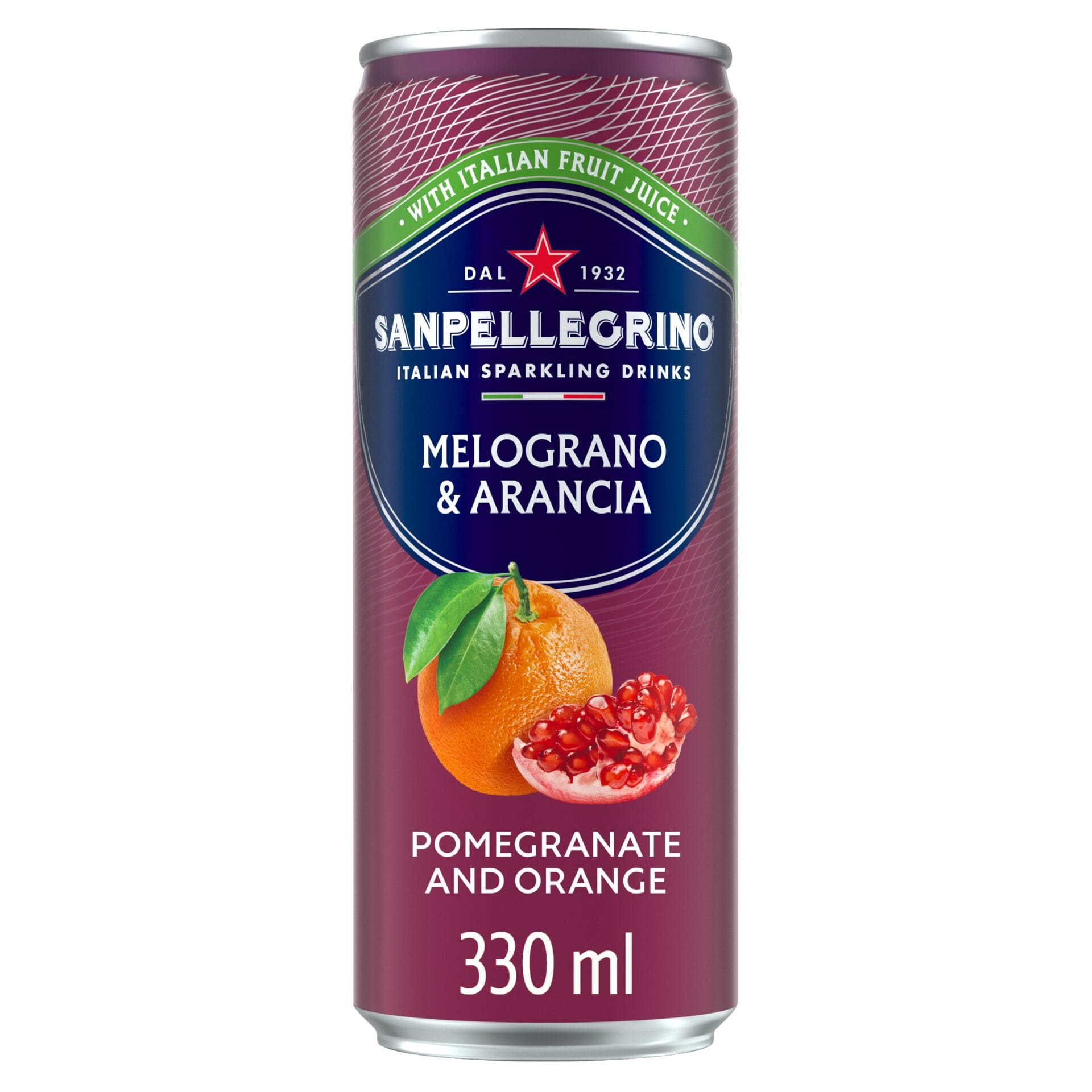 San Pellegrino Orange & Pomegranate 12x330ml