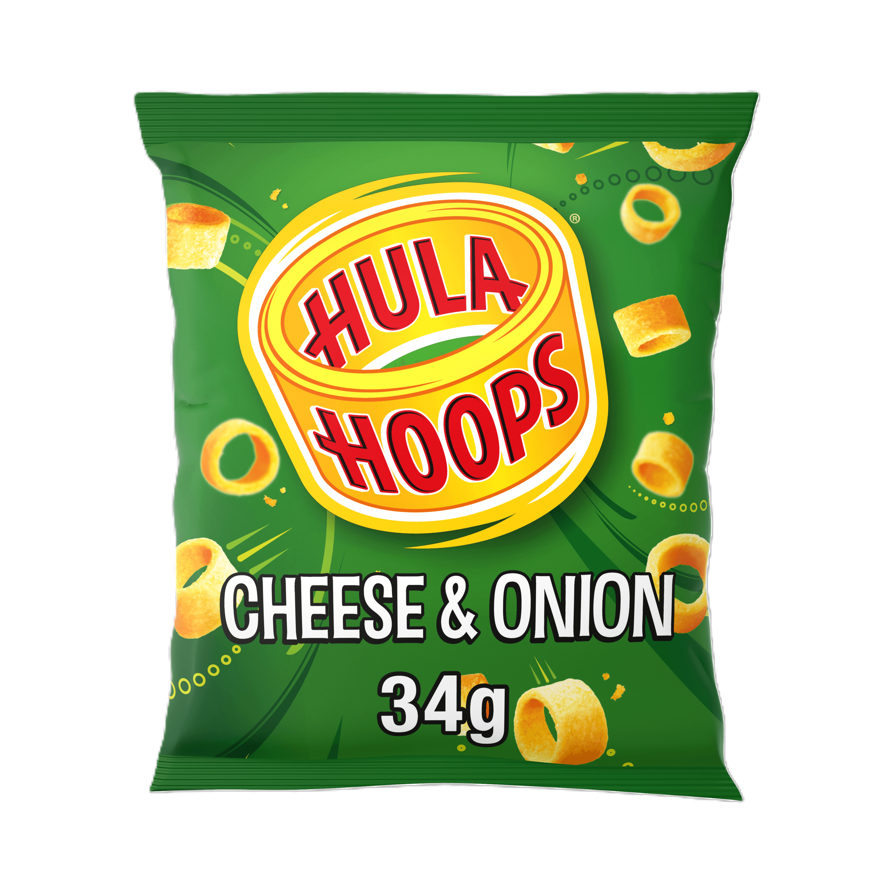 Hula-Hoops Cheese & Onion 32x34g