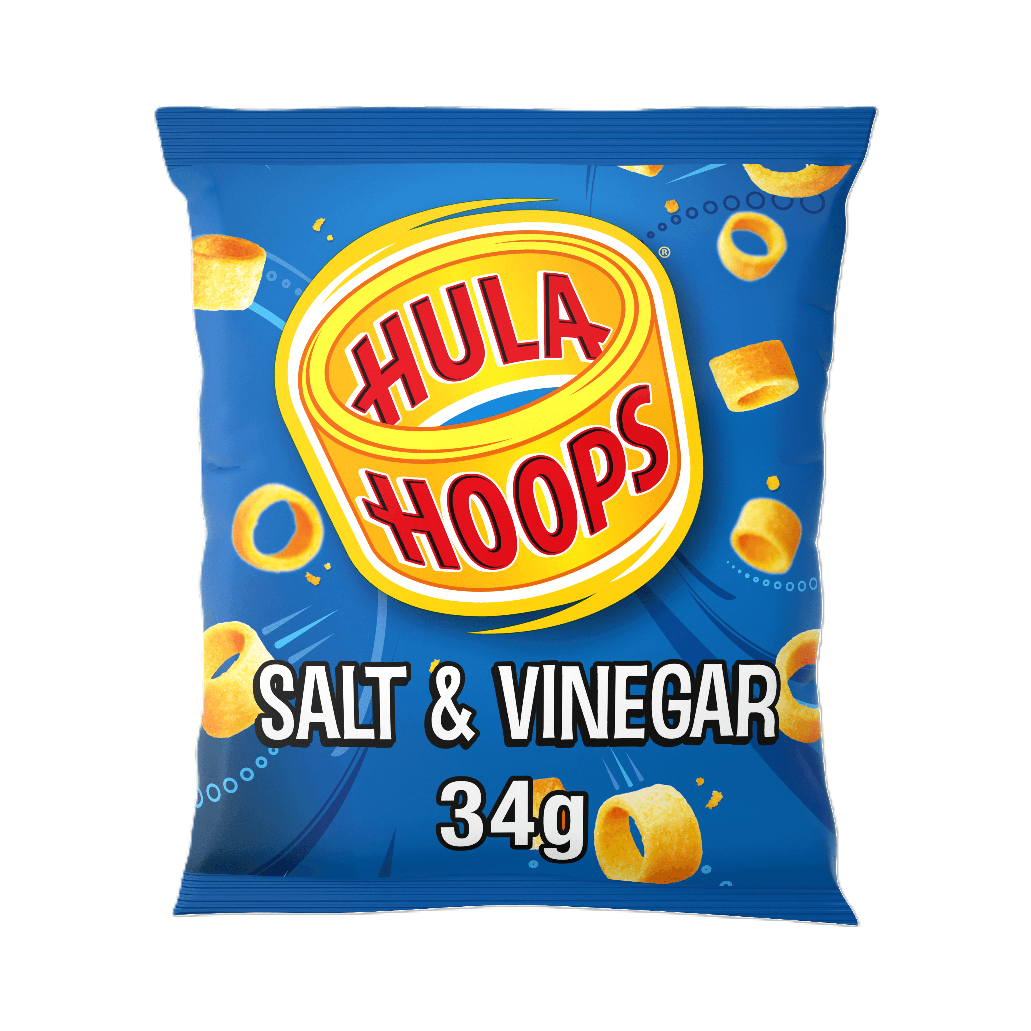 Hula-Hoops Salt & Vinegar 32x34g