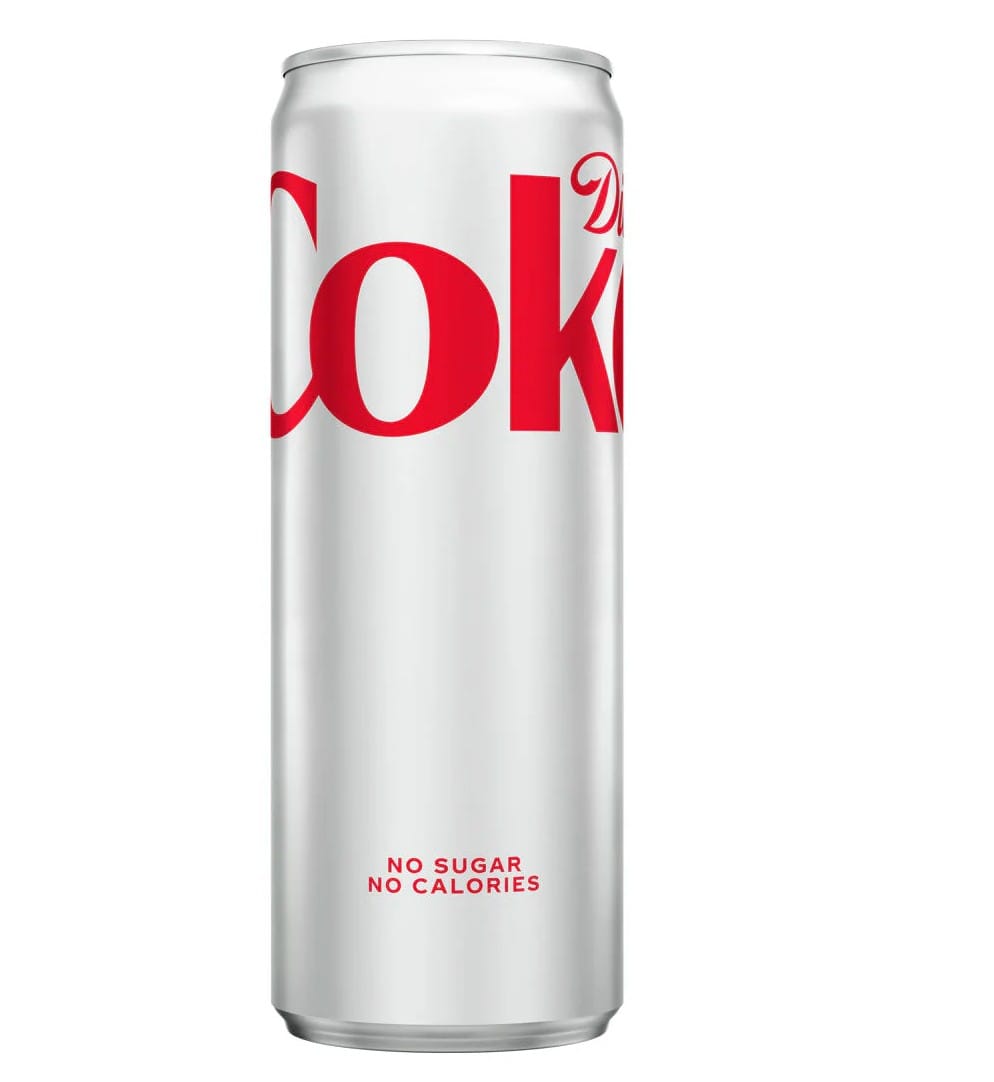 Diet Coke Irish 24x330ml (Slim Line Can)