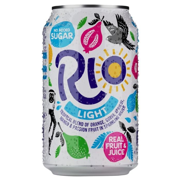 Rio Tropical Sugar Free 24x330ml