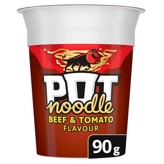 Pot Noodle Beef & Tomato 12x90g