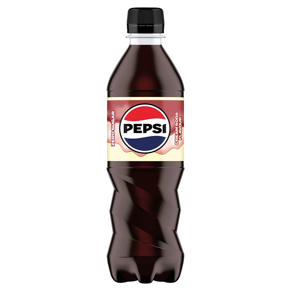 Pepsi Cream Soda Zero 12x500ml Bottles