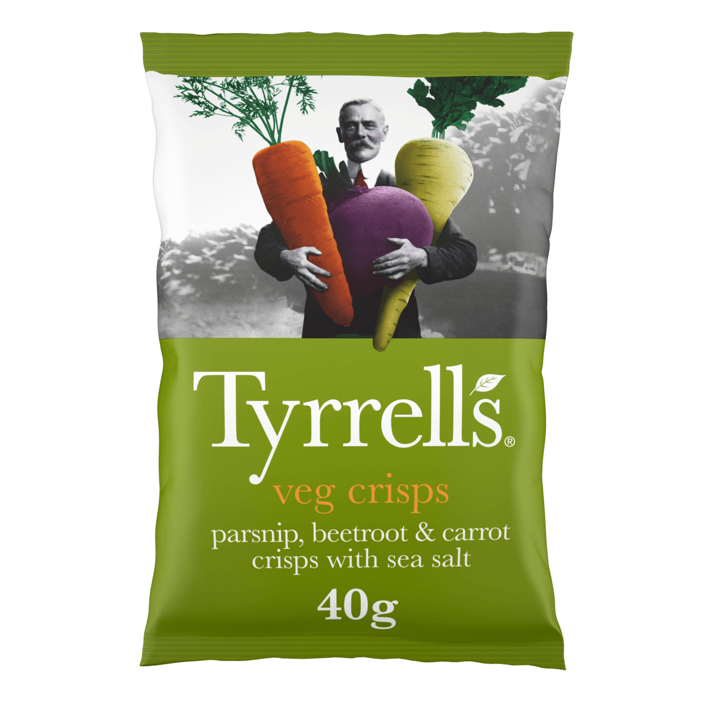 Tyrrells VEGETABLE Crisps 24x40g