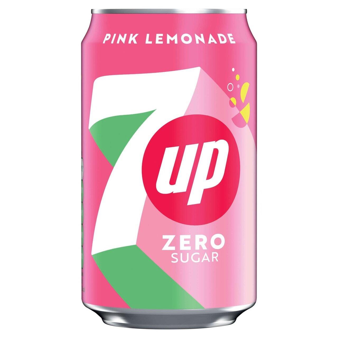 ***** 7-Up Zero Pink Lemonade 24x330ml *****